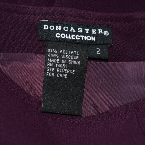 Doncaster Collection Purple Skirt - Picture 3 of 3